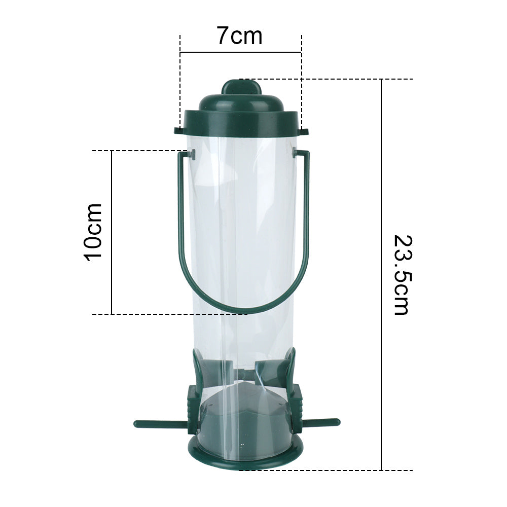 Bird Feeder Bird Feeding Tool Outdoor Decoration Hanging Pet Supplies Wild Bird Seed Feeder Garden Paddock