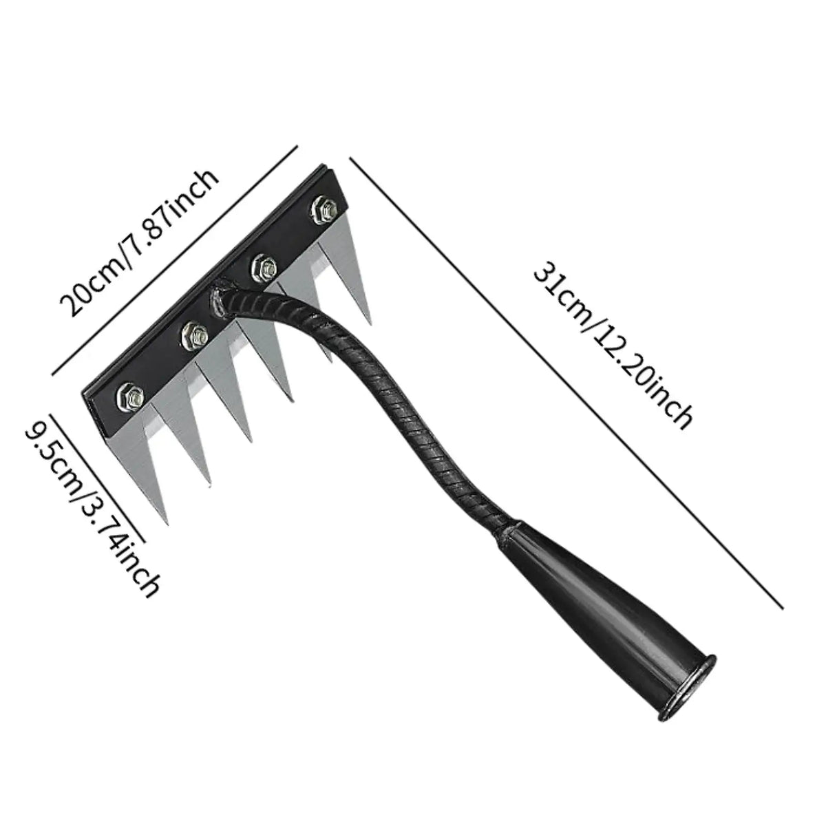 5/6/7/8 Tines Garden Weeder Tool Labor Saving Weeds Remover Weeds Puller Claw Remover Tool  for Farm Backyard Agricultural