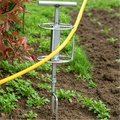 Garden Hose Guide Stake Sturdy Heavy Duty Easy to Install Prevent Kinking Bending for Outdoor Lawn Yard Flower Bed Courtyard