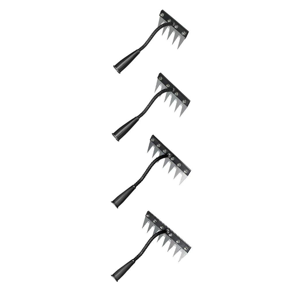5/6/7/8 Tines Garden Weeder Tool Labor Saving Weeds Remover Weeds Puller Claw Remover Tool  for Farm Backyard Agricultural