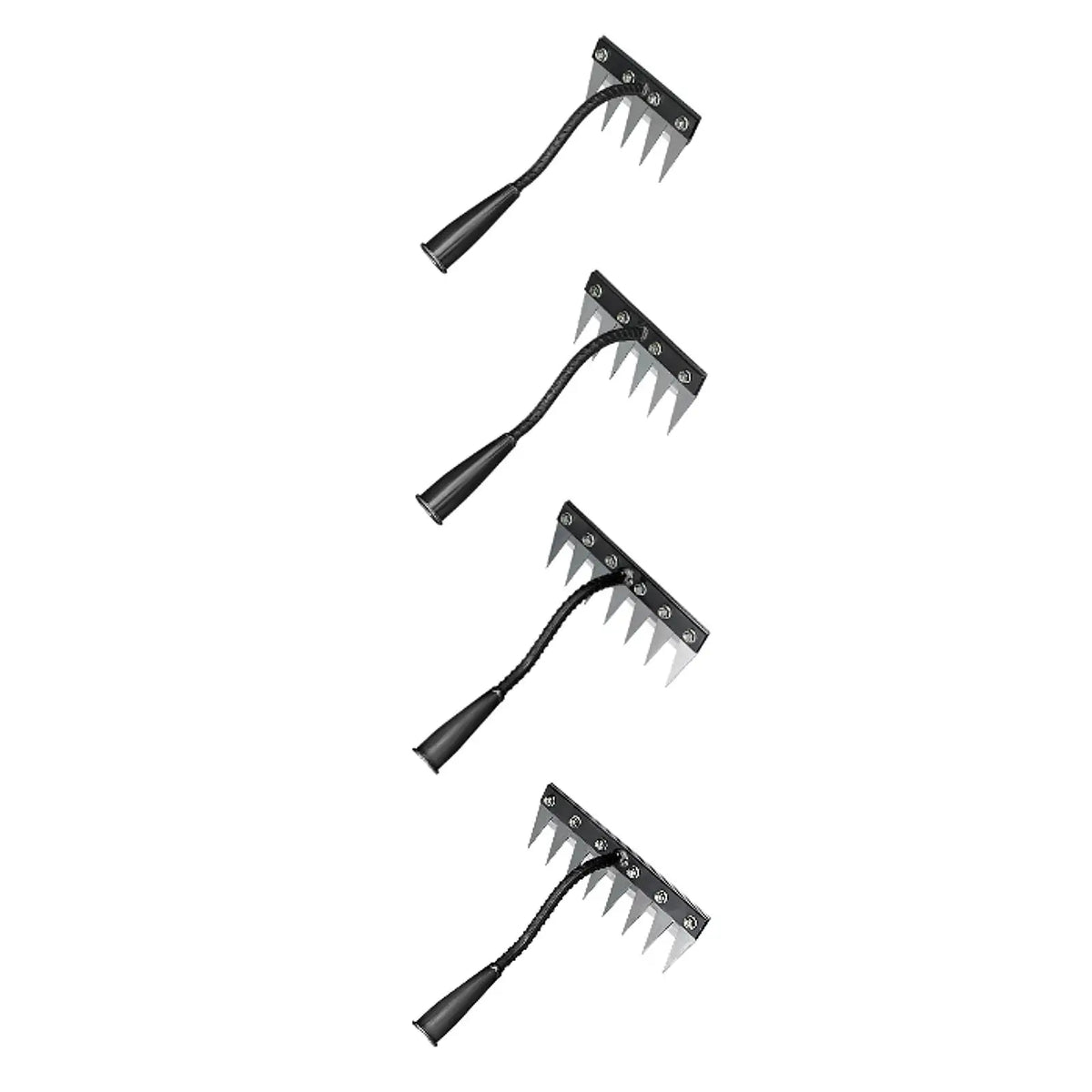 5/6/7/8 Tines Garden Weeder Tool Labor Saving Weeds Remover Weeds Puller Claw Remover Tool  for Farm Backyard Agricultural