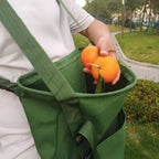 Portable Picking Apron Fruit Gardenpouch Canvas Waterproof Harvest Bag For Agricultural Orchard Fruit Picking Bag