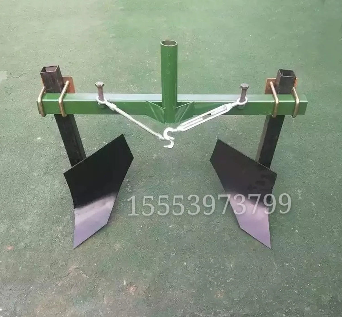 Furrowing Plow for Micro Tiller / Furrow Ridge Hiller Ditcher Ridding Ditching Cultivator Plough Garden Tools