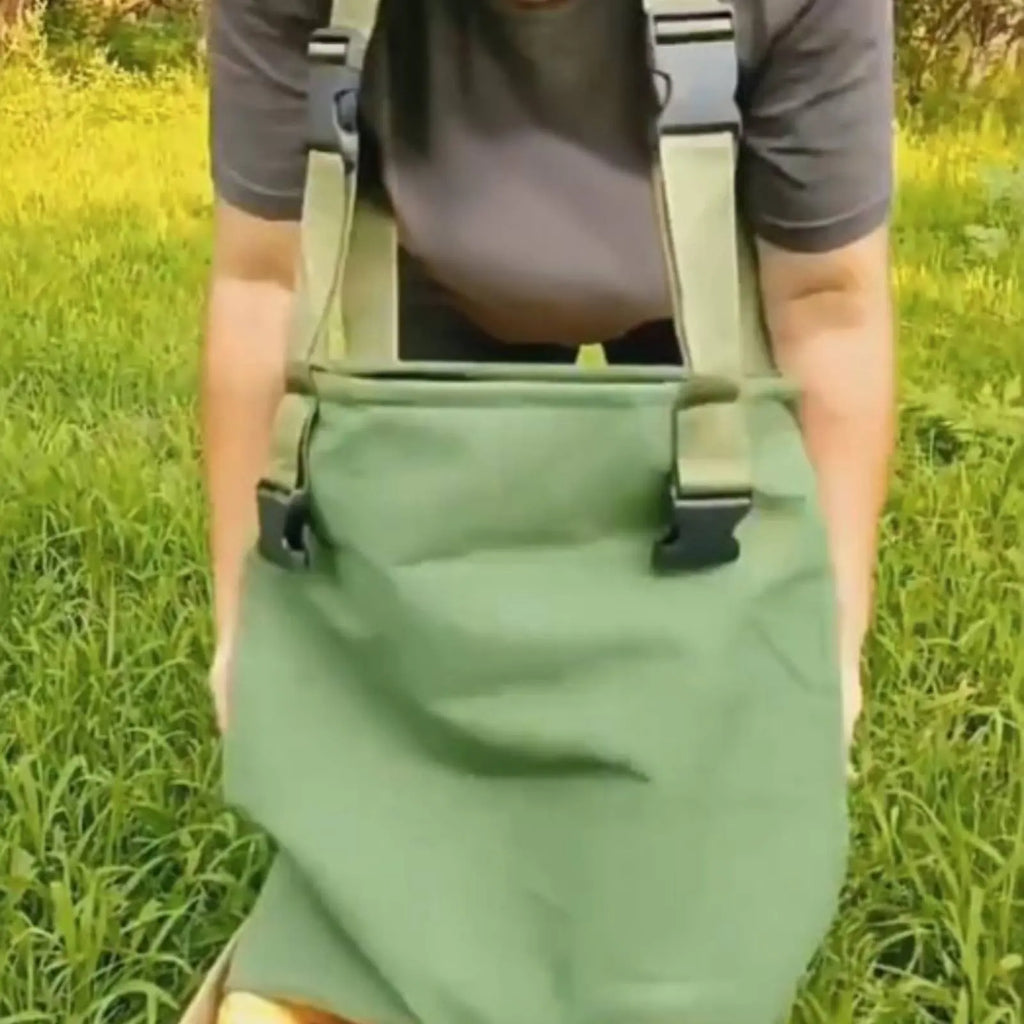 Portable Picking Apron Fruit Gardenpouch Canvas Waterproof Harvest Bag For Agricultural Orchard Fruit Picking Bag