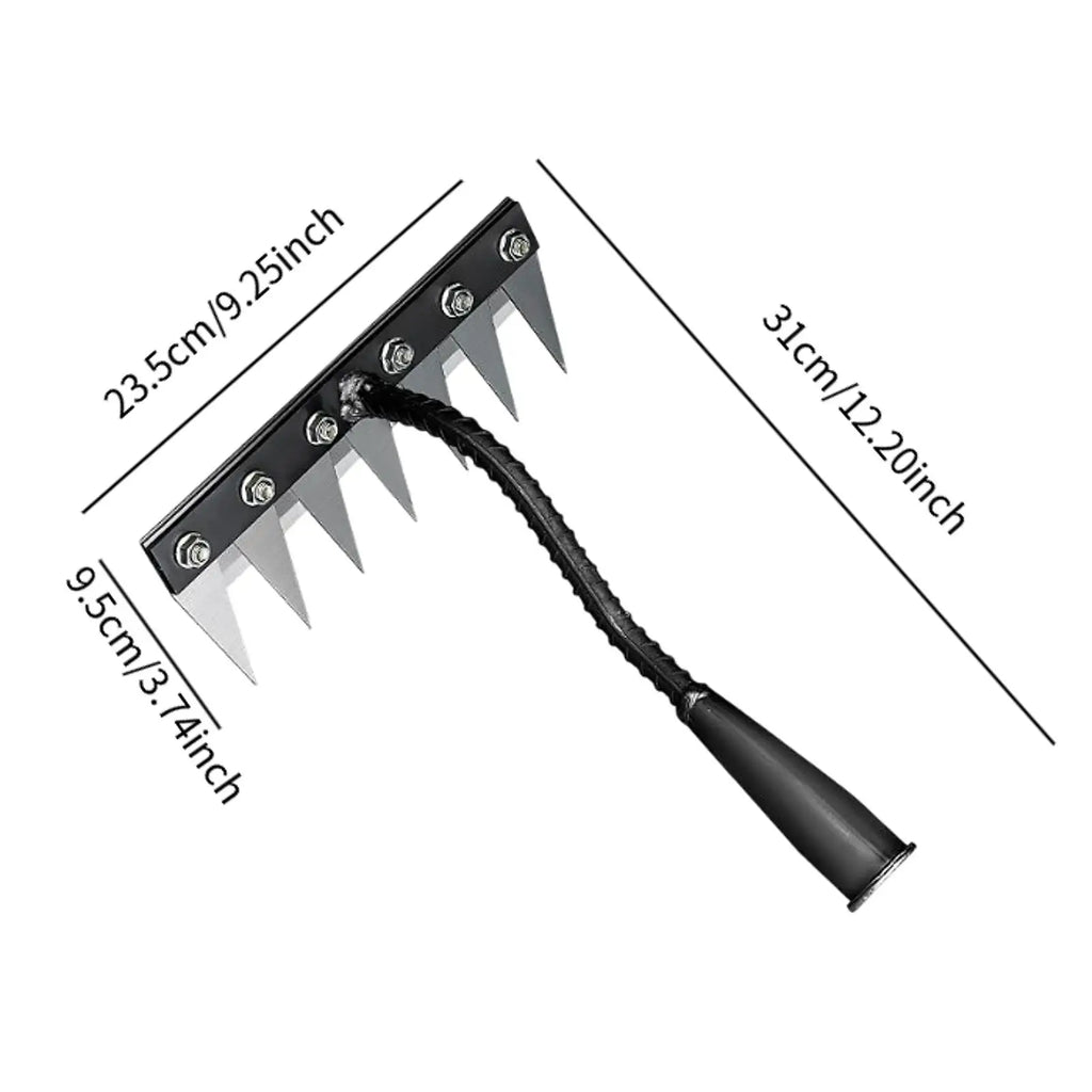 5/6/7/8 Tines Garden Weeder Tool Labor Saving Weeds Remover Weeds Puller Claw Remover Tool  for Farm Backyard Agricultural
