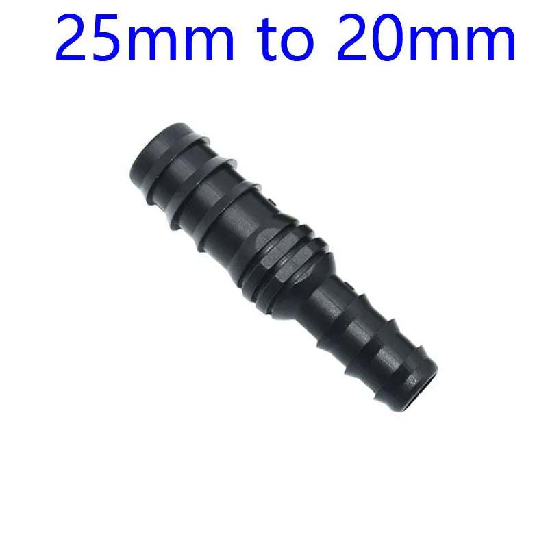 Garden Hose 25mm To 20mm To 16mm Reducing Connector 1/2 To 3/4 Irrigation Hose Straight Body Pipe Connector 4Pcs