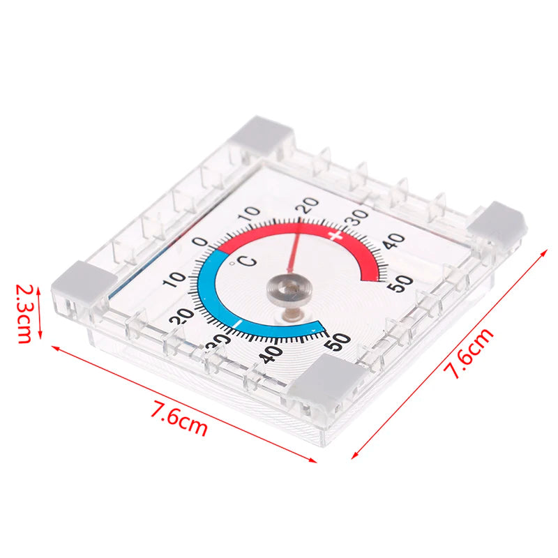 Hot Sale Temperature Thermometer Window Indoor Outdoor Wall Garden Home Graduated Disc Measurement