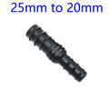 Garden Hose 25mm To 20mm To 16mm Reducing Connector 1/2 To 3/4 Irrigation Hose Straight Body Pipe Connector 4Pcs