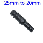Garden Hose 25mm To 20mm To 16mm Reducing Connector 1/2 To 3/4 Irrigation Hose Straight Body Pipe Connector 4Pcs