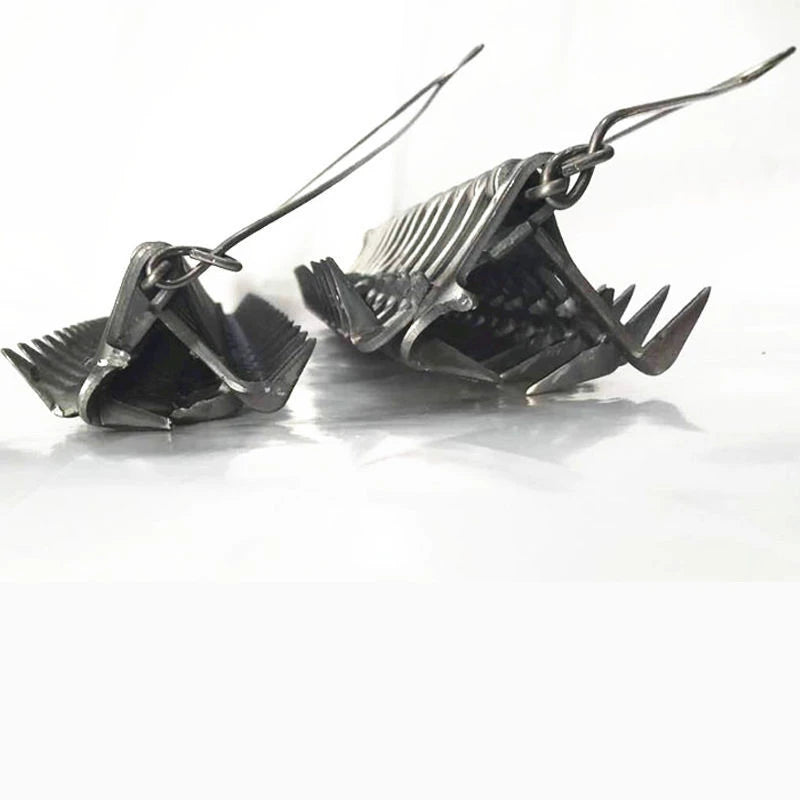 Outdoor Fishing Weeding Tools Large Fishing Rake for Weeding River Aquatic Plants Remover Alloy Weeding Puller Fishing Tackle
