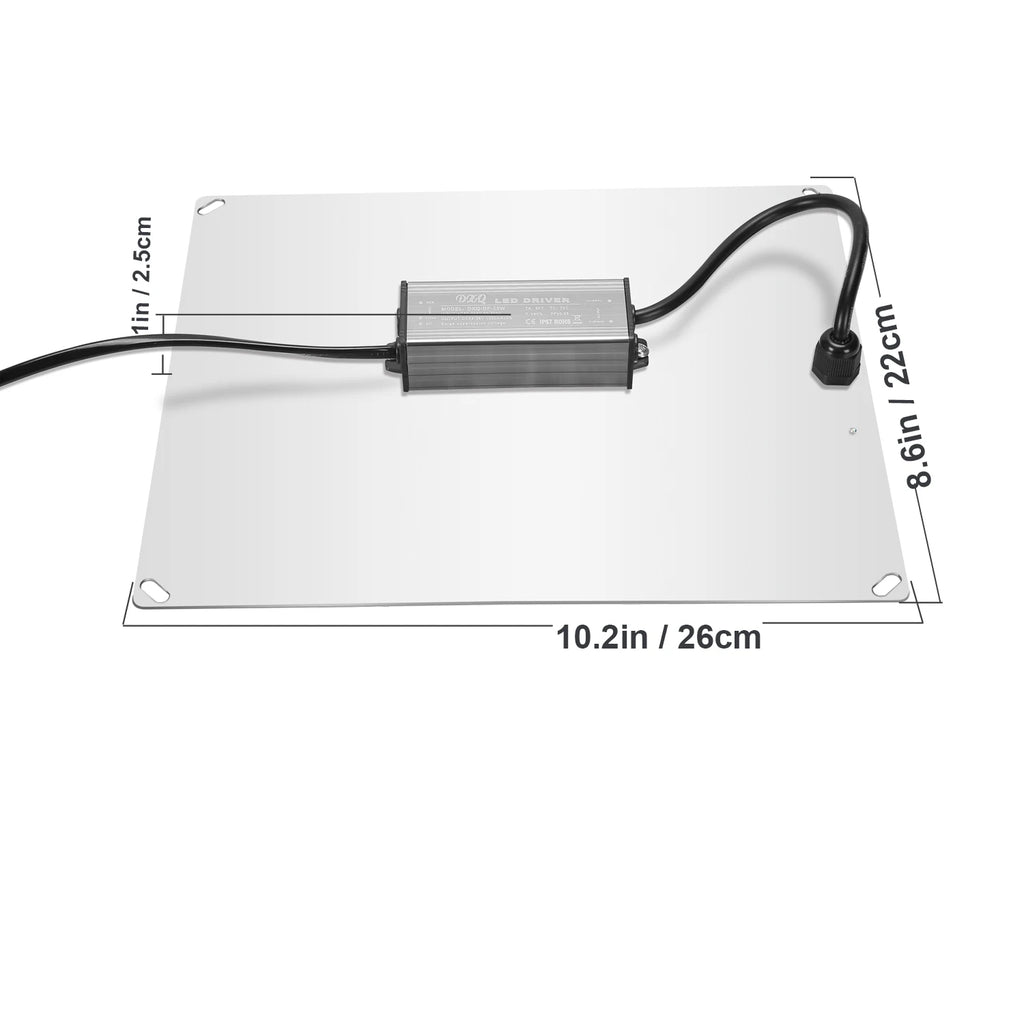 LED Grow Light 500W 600W 800W 1000W Diode Full Spectrum Silent Quantum Board Used for Greenhouse Tent Hydroponic Plant