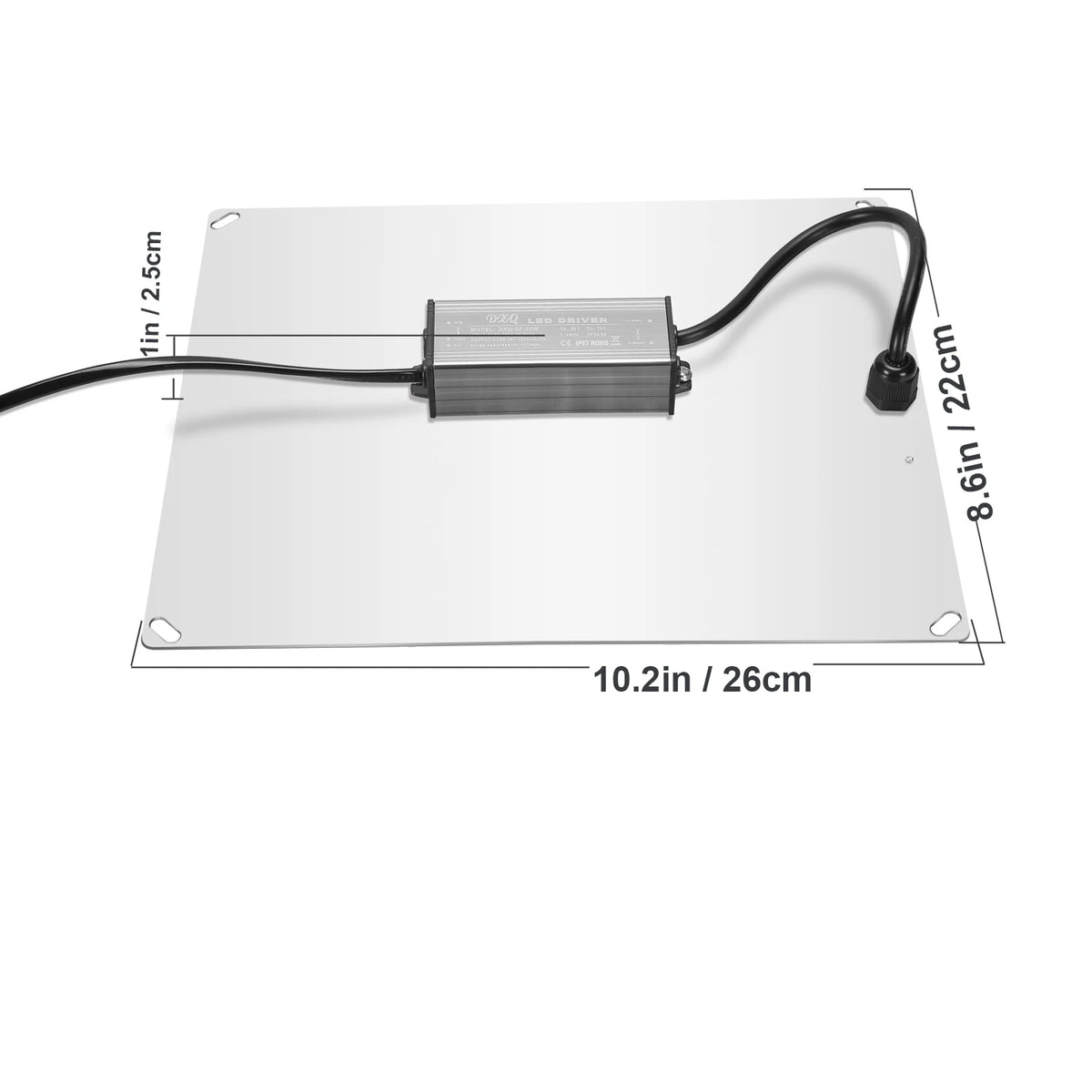 LED Grow Light 500W 600W 800W 1000W Diode Full Spectrum Silent Quantum Board Used for Greenhouse Tent Hydroponic Plant