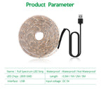 LED Grow Light Full Spectrum 5V USB Grow Light Strip 2835 LED Phyto Lamps For Plants Greenhouse Hydroponic Growing Lamp 1M 2M 3M