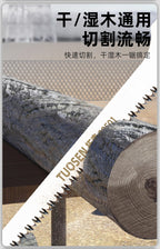 Tuosen Handsaw Garden Saw SK5 Steel Saw Tools W/ Wooden Handle Woodworking Saw 340mm Convenient For Wall Panel Bending
