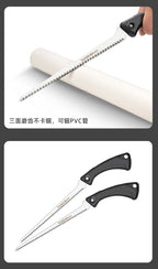 Tuosen Handsaw Garden Saw SK5 Steel Saw Tools W/ Wooden Handle Woodworking Saw 340mm Convenient For Wall Panel Bending