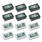 Mini Digital Hygrometer Gauge Thermometer, Temperature Humidity Meter for Humidors Greenhouse Jars Grow Tent Box Garden