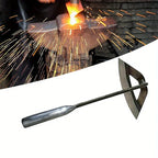 Hollow Weeding Hoe Handheld Weeding Rake Manganese Steel Quenched Garden Hoe for Weeding Planting Digging, Heavy Duty Agricultur