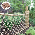 200x100cm Garden Plant Protective Fence Netting Mesh Framework Decoration For Garden Plant Cover Protection Pet Anti-Fall Net