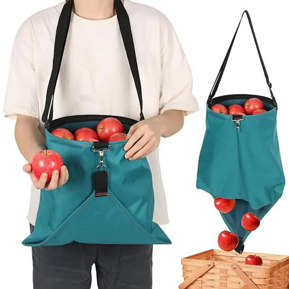 Waterproof Gardening Apron Gardening Apron Harvest Harvest Picking Apron Portable Wear Resistant Comfortable Multi Purpose Bag