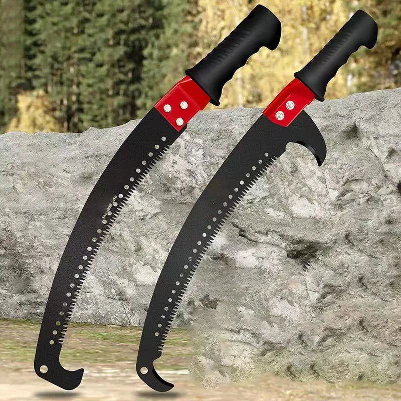 Landscape tree pruning tools, fruit tree manual pruning and cutting saws, logging and tree felling saws, agricultural saws