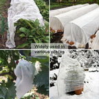 Plant Cold Protection Cover Thickened Floating Surface Covering Cloth160cm×1000cmNon-woven Fabric Vegetable and Fruit Tree Frost