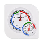 Outdoor Indoor Thermometer Hygrometer Temperature Humidity Gauge Meter for Humidors Greenhouse Garden Cellar