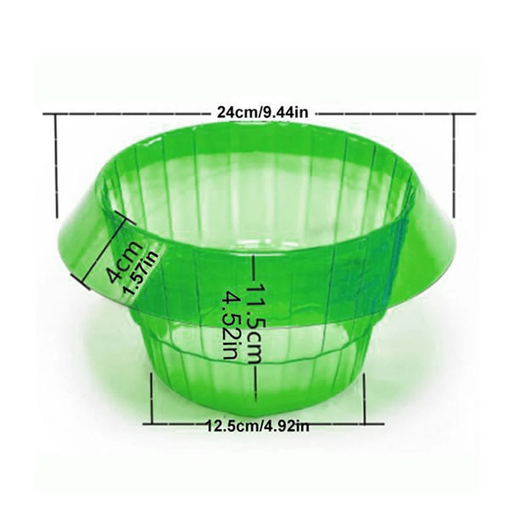 Plants Slug Protection Rings Vegetables Cover Plant Snail Collar Guard Green Planter Flower Pot Pest Control Trapper Garden Tool