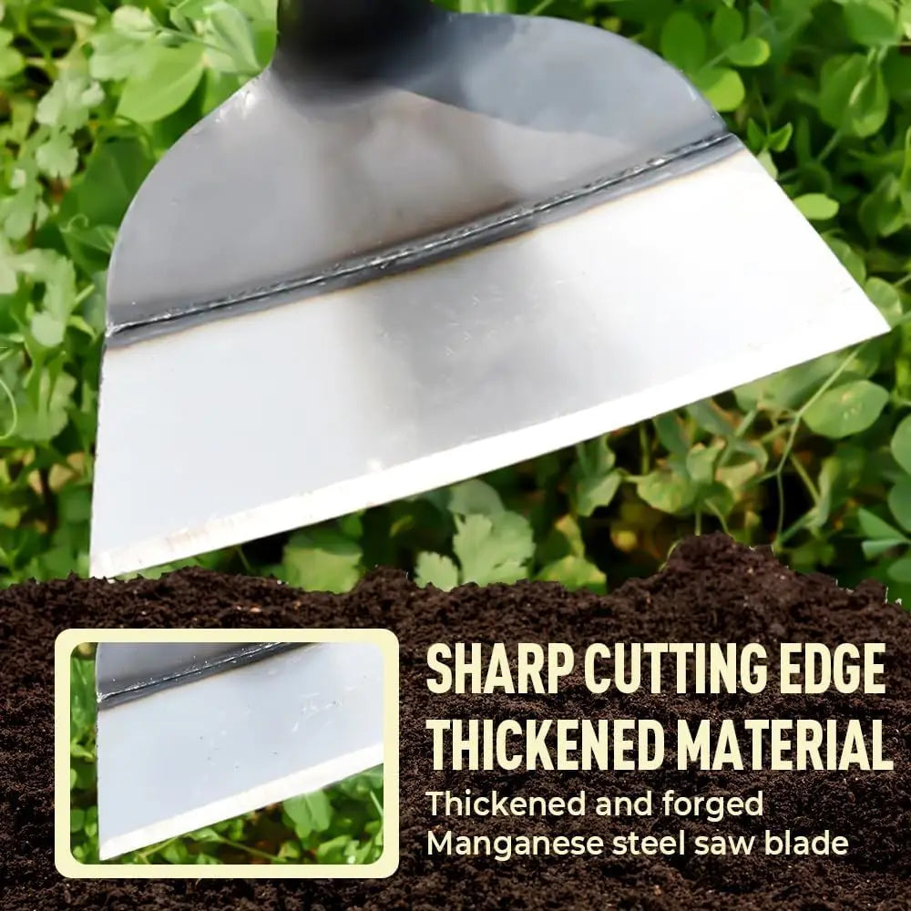 Garden Hoe Steel Hand Weeding Tool Heavy Durable Soil Digging Hoe Loosening Tool Agriculture Farming Farmer Tools Accessories