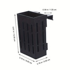 3pcs Plastic Aquarium Plant Holder Fish Tank Aquatic Hanging Aquatic Planter Aquarium Stand Pots Holders Flowerpot Basket Plants