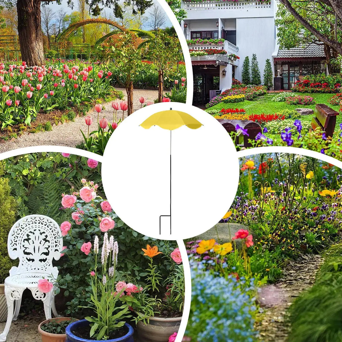 new Plant Shade Umbrella Weatherproof Sun Shade Cloth Outdoor Plant Flowers Potted Sun Protection Garden Supplies