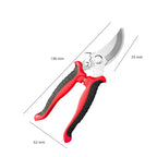 Pruning Shears Garden Scissors Sharp Blade One-handed Pruning Shears Trees Flower Trimmers Secateurs Garden Beak Scissors Pruner