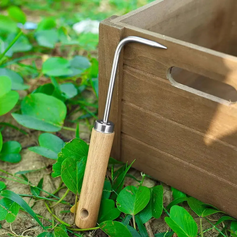 Weed Puller Uprooting Weeding Tool Gardening Hand Tools Weeding Hook for Farm Weeding and Loosening Soil Lightweight Hand Tools