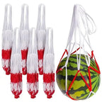 Watermelon Mesh Bag Hammock Reusable Melon Hanging Net Bag Fruit Harvest Trellis Hammock For Watermelon Pumpkin Cantaloupe