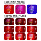 USB LED Plant Grow Light Indoor Garden 10 Dimmable Levels Grow Light Full Spectrum Timer Setting Hydroponic Greenhouse 3H/9H/12H
