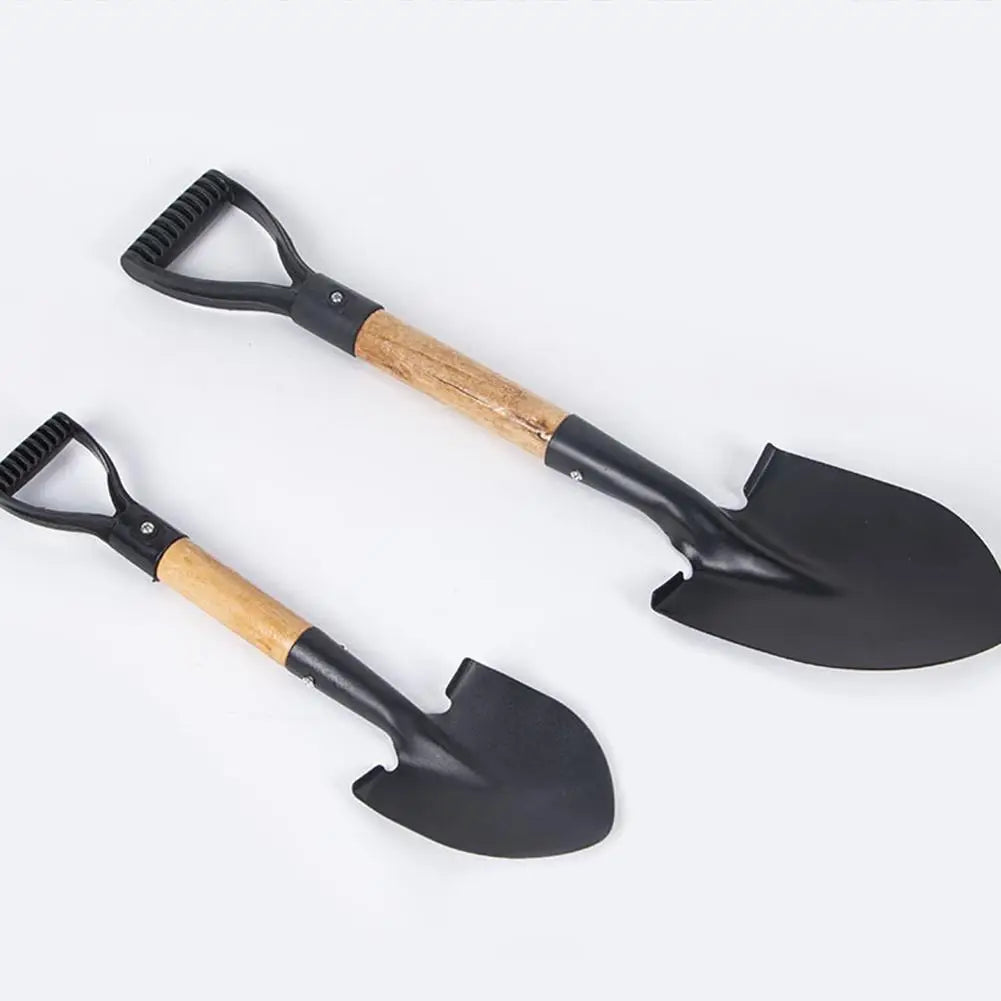 50cm Digging Shovel Mini Manganese Steel Shovels Trowel Waterproof Rustproof Garden Scoop Coated Surface for Camping Outdoor