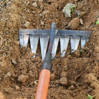4/5/6/7 Teeth Weeding Hoe Rake Farm Tool Weeding Scarifier Artifact Agricultural Garden Tool Hoe Farm Growing Weeding Tools
