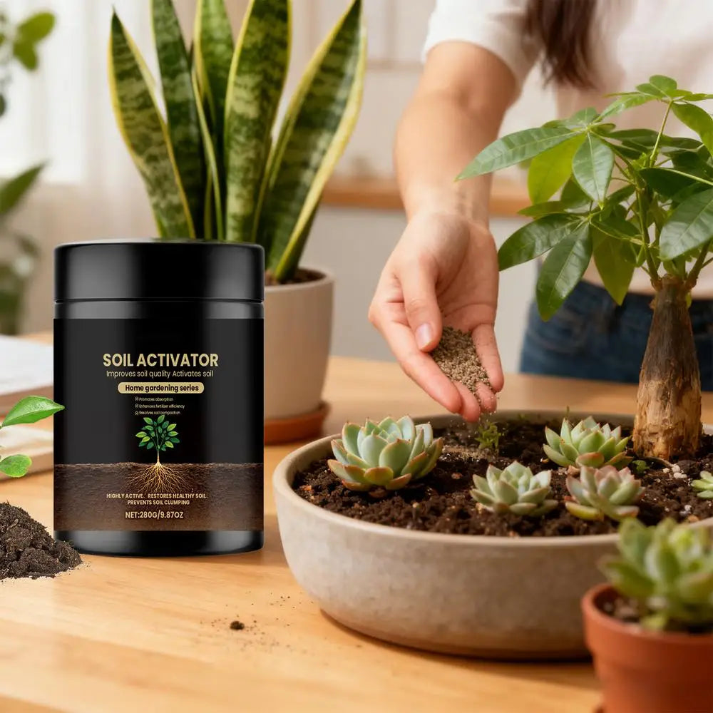 Soil Activator For Plants Potting Soil Boost Nutrition Improve Soil Easy Use For Garden Potted Plants Flowers Vegetables