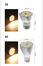 LED Plant Supplementary Light E27 Greenhouse Seedling 85-265V Grow Lamp And Succulent Light Bulb Full Spectrum Imitation Of Sun