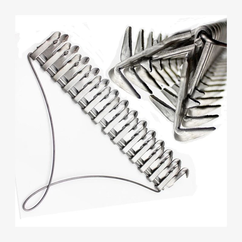 Outdoor Fishing Weeding Tools Large Fishing Rake for Weeding River Aquatic Plants Remover Alloy Weeding Puller Fishing Tackle
