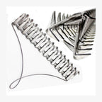 Outdoor Fishing Weeding Tools Large Fishing Rake for Weeding River Aquatic Plants Remover Alloy Weeding Puller Fishing Tackle