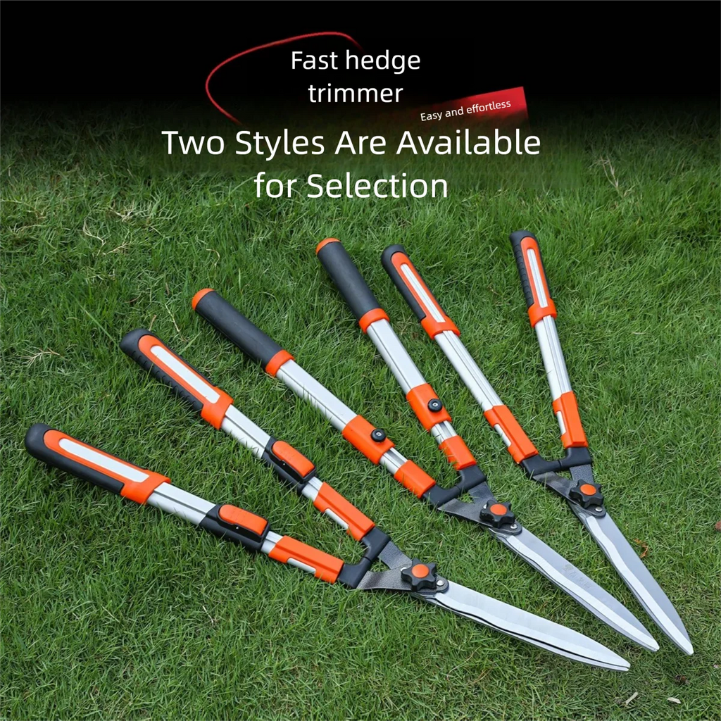 Extendable Pruning Shears Gardening, Lawn Care, Orchard Maintenance, Bonsai, Hedge Trimming Powerful Cutting for Home Use