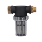 Garden Hose Filter Avoiding Blocking Engineering Plastic Whole House Sediment Water Filter 3/4 Inch Thread for Household