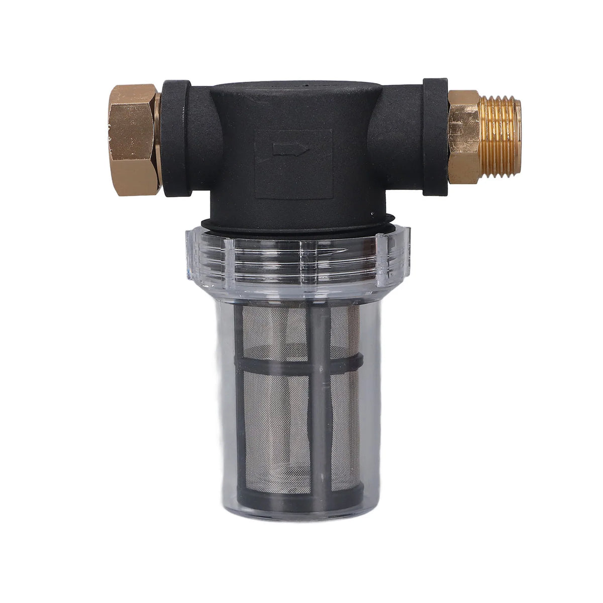 Garden Hose Filter Avoiding Blocking Engineering Plastic Whole House Sediment Water Filter 3/4 Inch Thread for Household