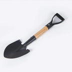 50cm Digging Shovel Mini Manganese Steel Shovels Trowel Waterproof Rustproof Garden Scoop Coated Surface for Camping Outdoor
