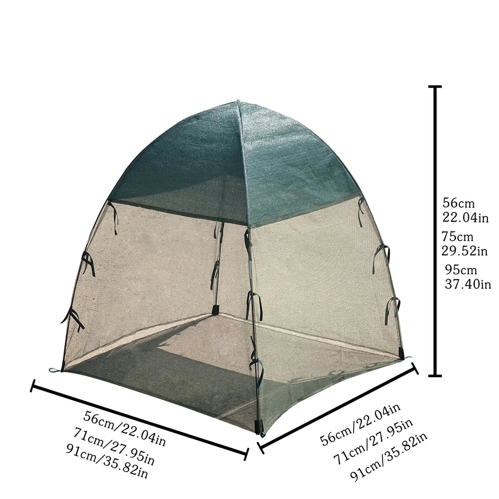 1PC Mesh Plant Sunshade Cover - UV Protection for Garden, Greenhouse, Lawn & Terrace, Durable Outdoor Gardening Fabric