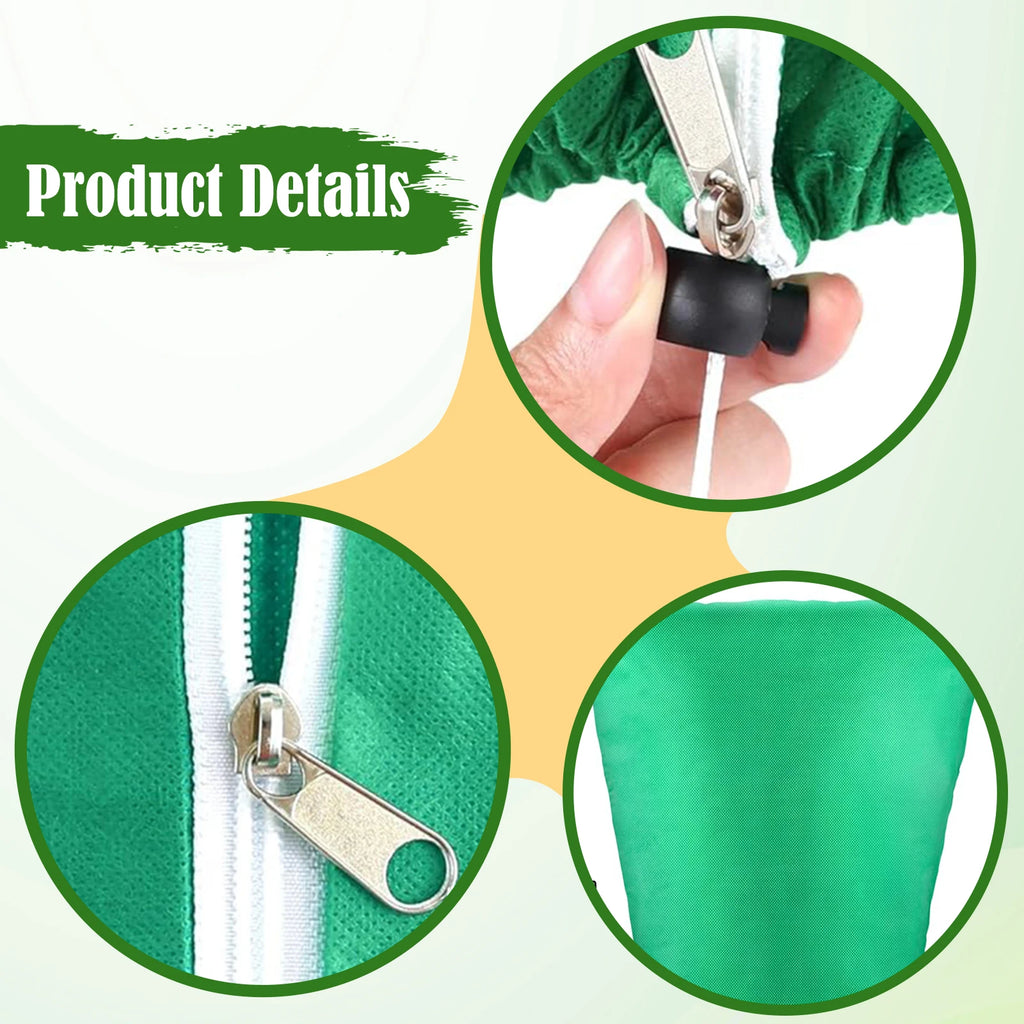 1Pcs Plant Covers Anti Frost Protection Covers Drawstring Plant Guard Cover Bags for Outdoor Garden Vegetables Planting Care