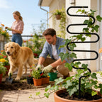 Metal Plant Support Stake, 34 cm (13.4 in) Garden Trellis