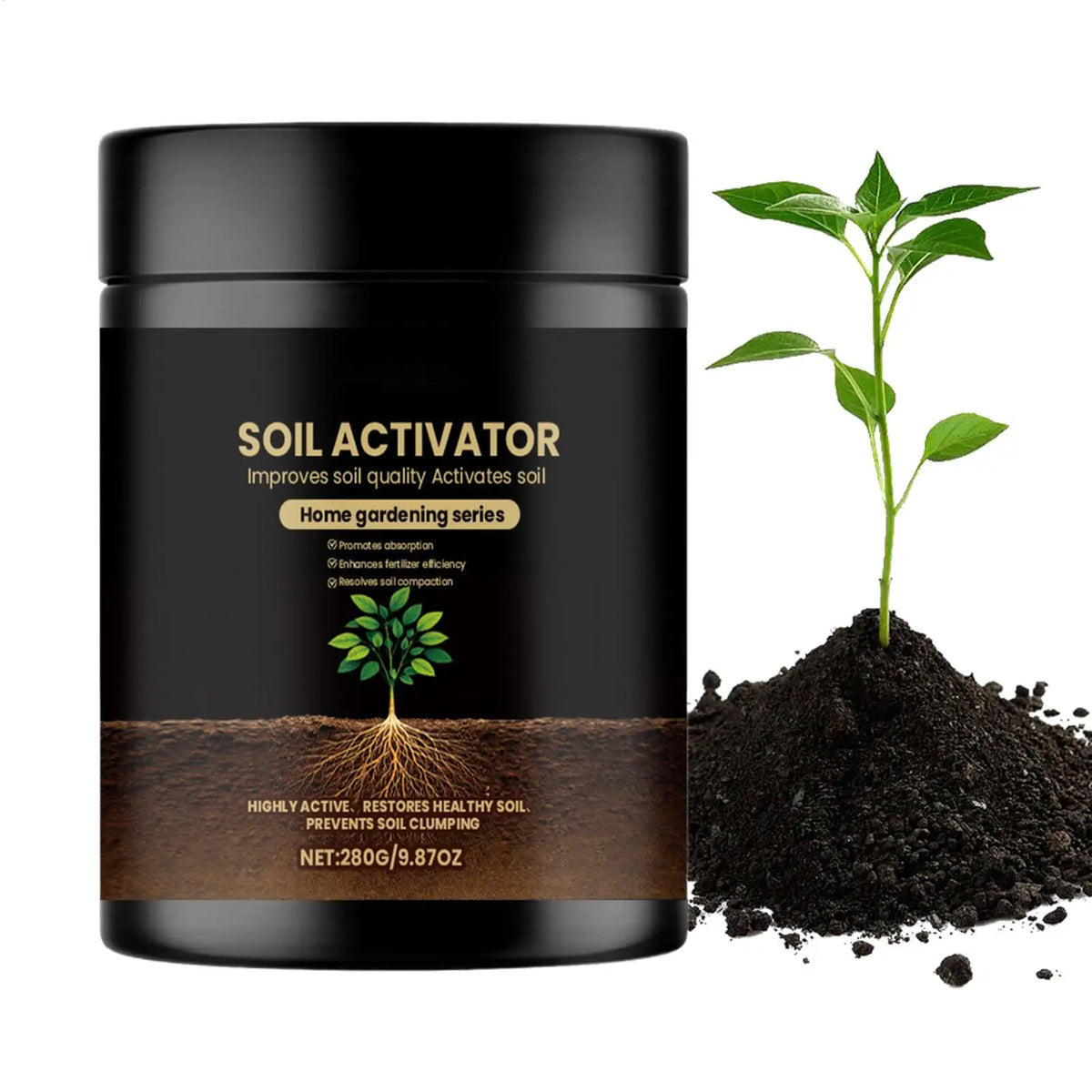 Soil Activator For Plants Potting Soil Boost Nutrition Improve Soil Easy Use For Garden Potted Plants Flowers Vegetables