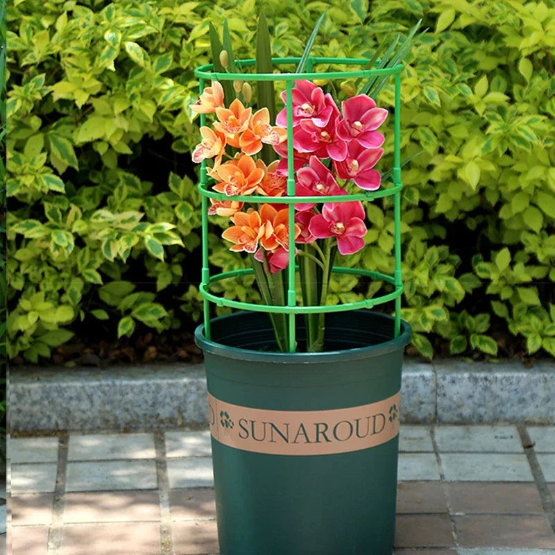 Plastic Plant Support Stakes for Flowers and Greenhouses