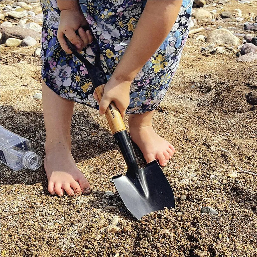 50cm Digging Shovel Mini Manganese Steel Shovels Trowel Waterproof Rustproof Garden Scoop Coated Surface for Camping Outdoor
